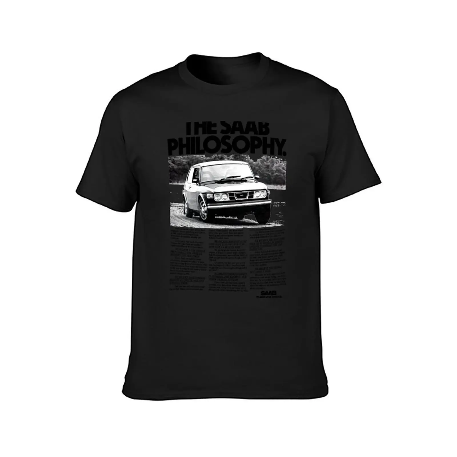 SAAB 99 - ADVERT T-Shirt animal prinfor boys shirts graphic tees tshirts for men