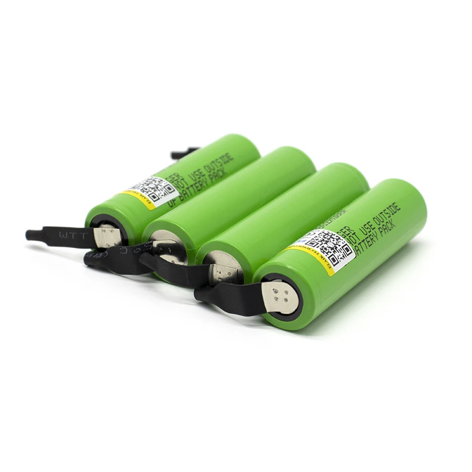 2pcs 18650 3.6V 2000mAh small internal resistance lithium battery stable performance wide application range VTC4-nickel sheet