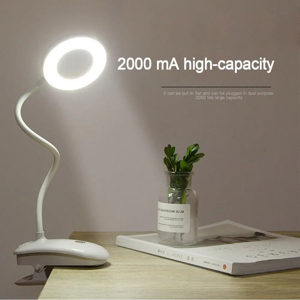 Energy-saving Reading Light Rechargeable Clip Versatile Innovative Eye Protection Desk Lamp Wireless Portable Desk Lamp Led Usb