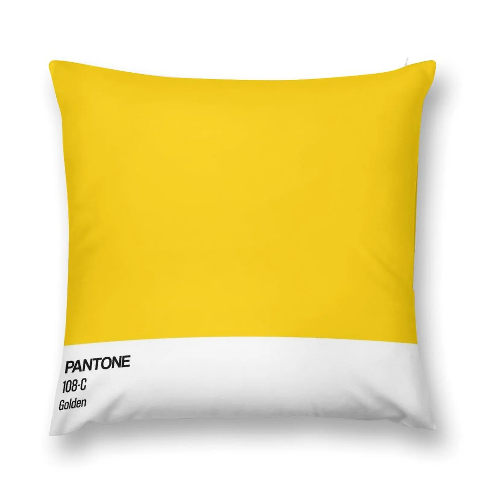 Pantone - Golden Throw Pillow Christmas Pillow Covers Custom Cushion Sofa Cushions Cover pillow