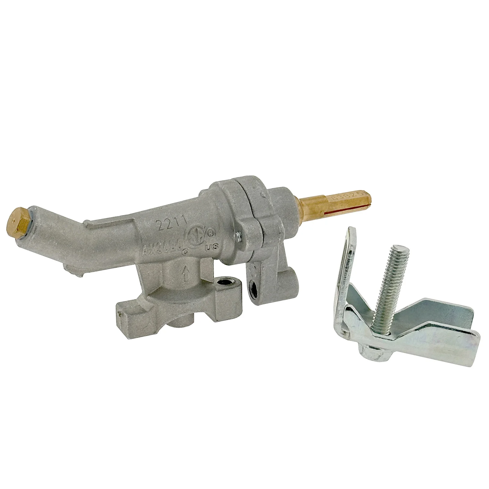 Gas Grill Replacement Parts Main Burner Control Valve for Weber Spirit E-310 & E-315 & E320 Propane (LP) - view 3