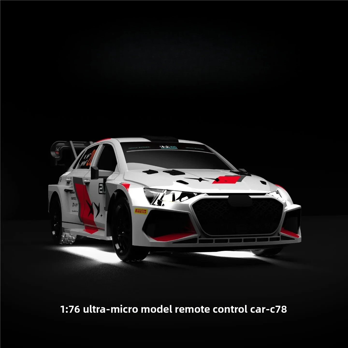 

Turbo Racing C78 1:76 Rc Car Mini Pegasus 3 Official Joint Limited Edition RC Drift Car Racing Car Collection Tabletop Toy Gifts