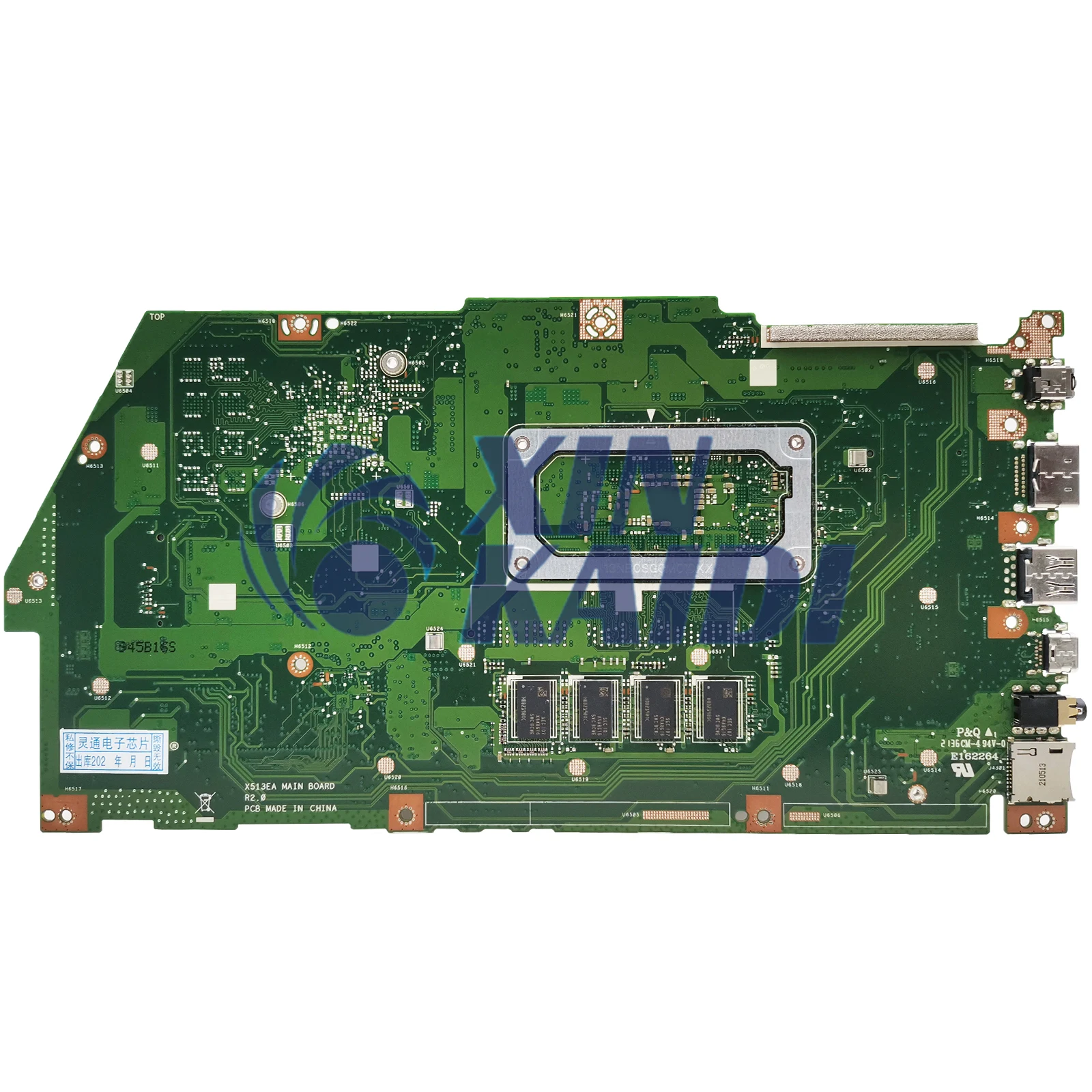 Notebook Mainboard For ASUSX513EA X513EP X513EQ R513E K513E F513E A513E Laptop Motherboard CPU I3 I5 I7 10th 11th Gen 4G 8G RAM