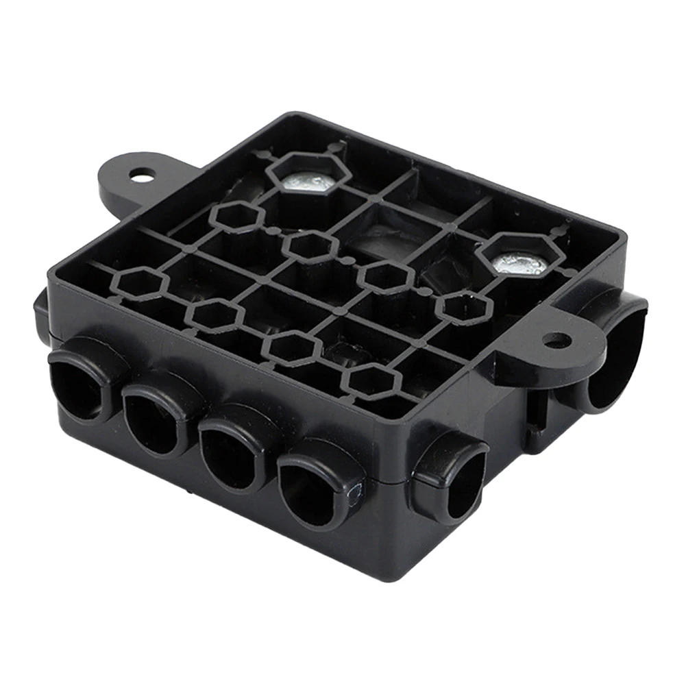 Per sistemi elettrici Scatola fusibili a 5 vie marine automobilistiche 115 * 94,8 * 37 mm Applicazioni 12 V e 24 V 200 A per fusibili MIDI