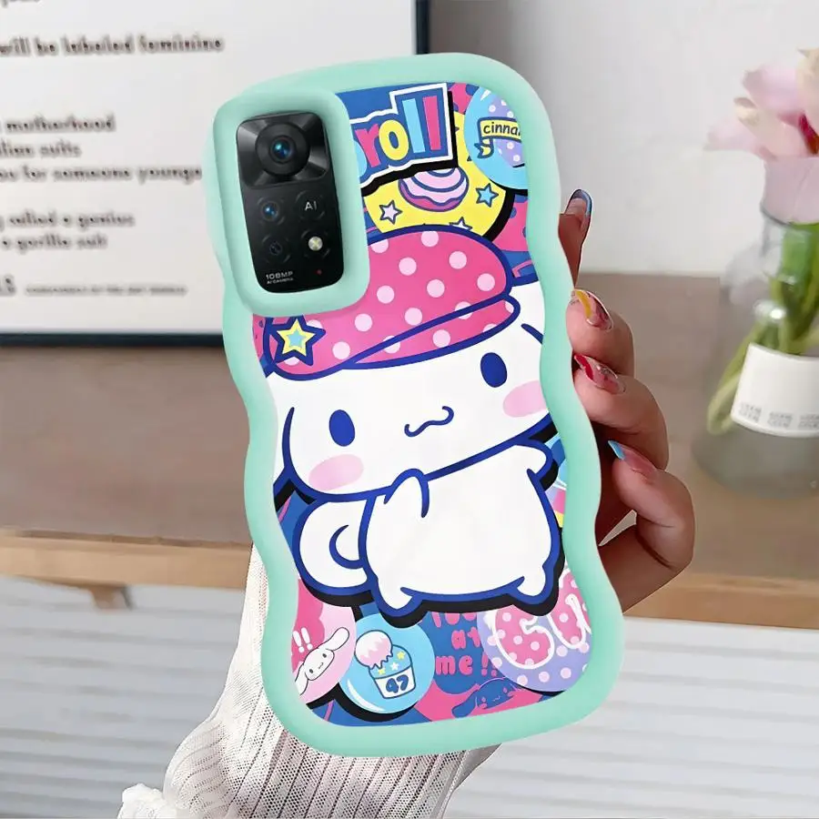 حافظة لهاتف Xiaomi Redmi Note 12 14 Pro 10S 11 8 9S 9 13 Pro Plus 10 Cinnamoroll Sanrio #5