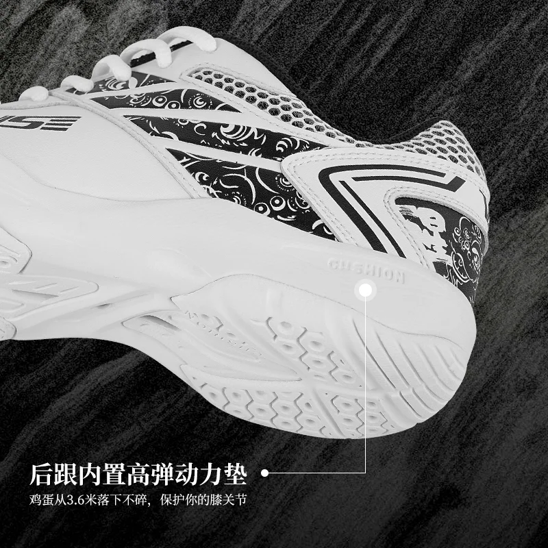 

Летние горячие новые мужские профессиональные дышащие легкие износостойкие туфли для бадминтона, тренировочные женские волейбольные туфли