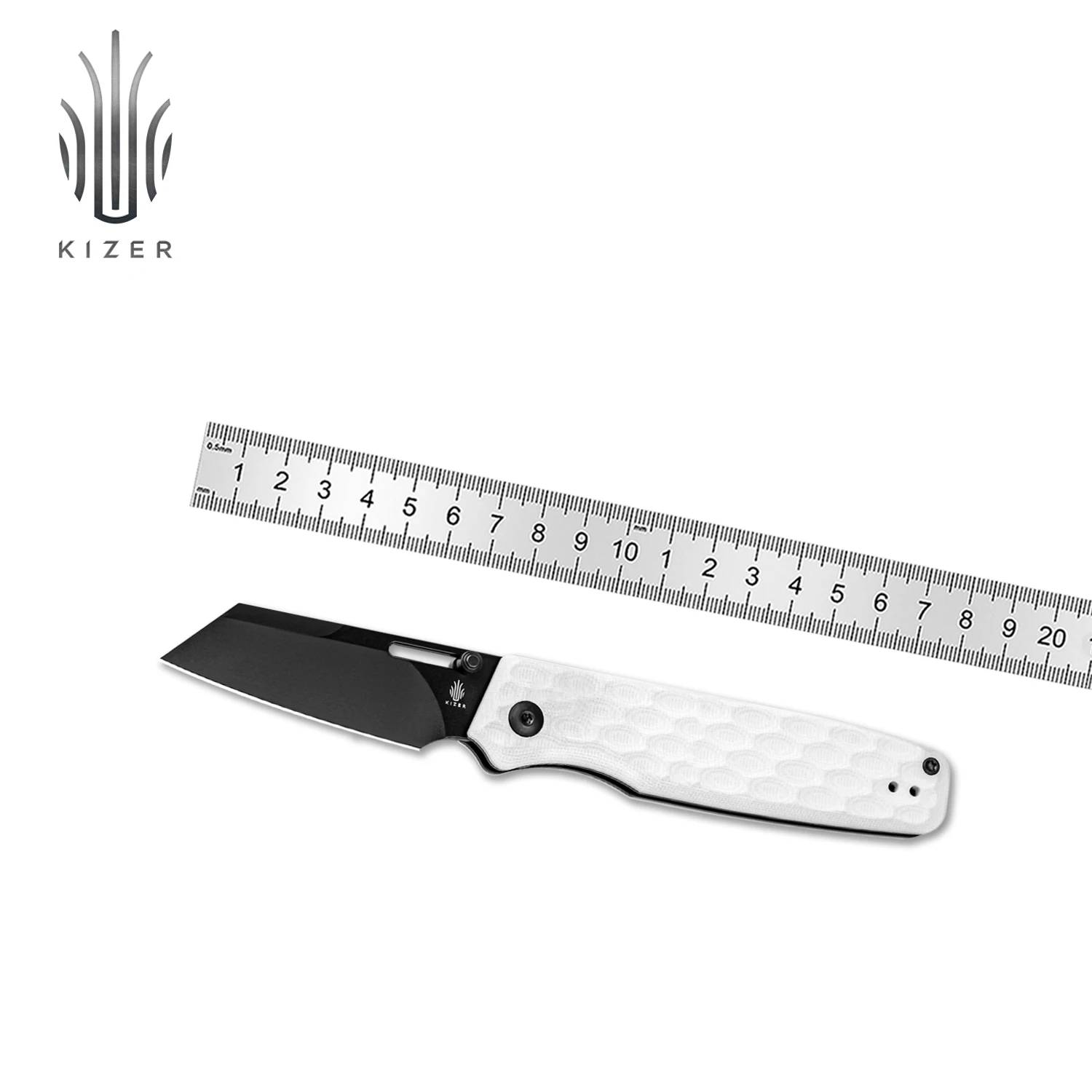 

Kizer Folding Pocket Knife Task V3641A1 Nitro-V Steel With G10 Handle Outdoor Multifunctional Tools Sharp Knife