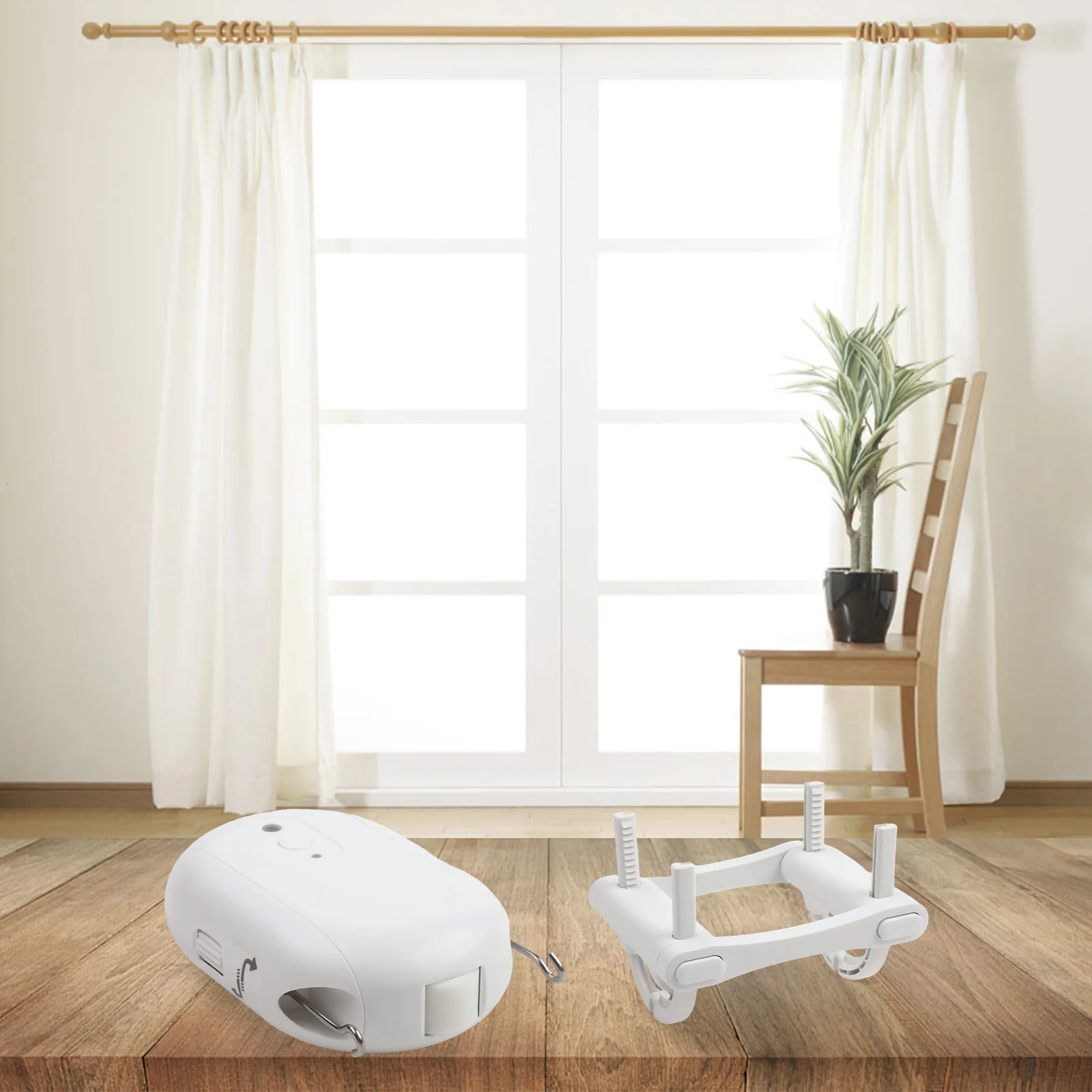 Electric Curtain Motor Providing Convenient App Based Controls and Seamless Integration into Existing Home Systems