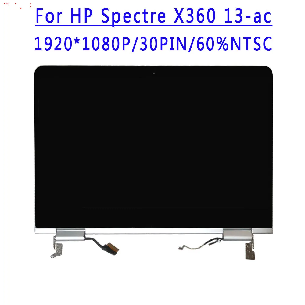 P/N 918030 -001 13,3 pulgadas 1920x1080 IPS FHD 60hz pantalla LCD parte superior para HP Spectre X360 13-AC 13-ac Series parte superior del ordenador portátil