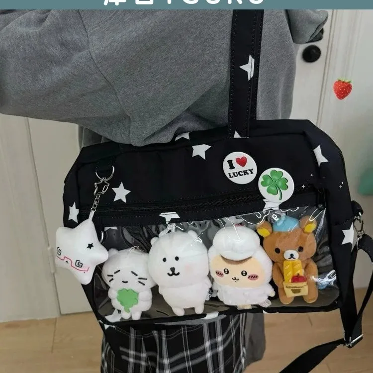 

Вместительная сумка через плечо, модная повседневная сумка-снурок с застежкой-молнией, удобная сумка для ежедневного использования