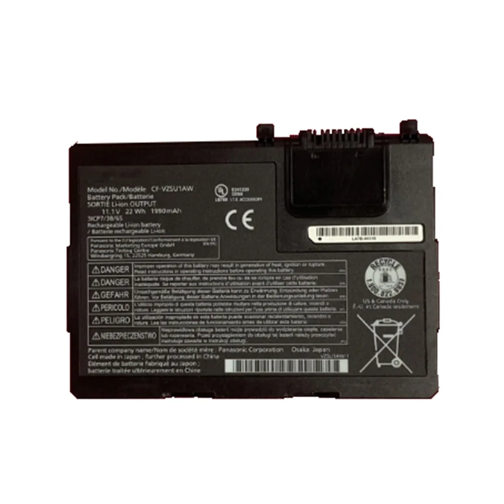Imagem -02 - Bateria Original do Portátil para Panasonic Cf-vzsu1aw Cf-vzsu1ar Cf-vzsu1ajs Cf-vzsu1bw Vzsu1br 11.1v 22wh 10.8v 45wh 12 Dentro