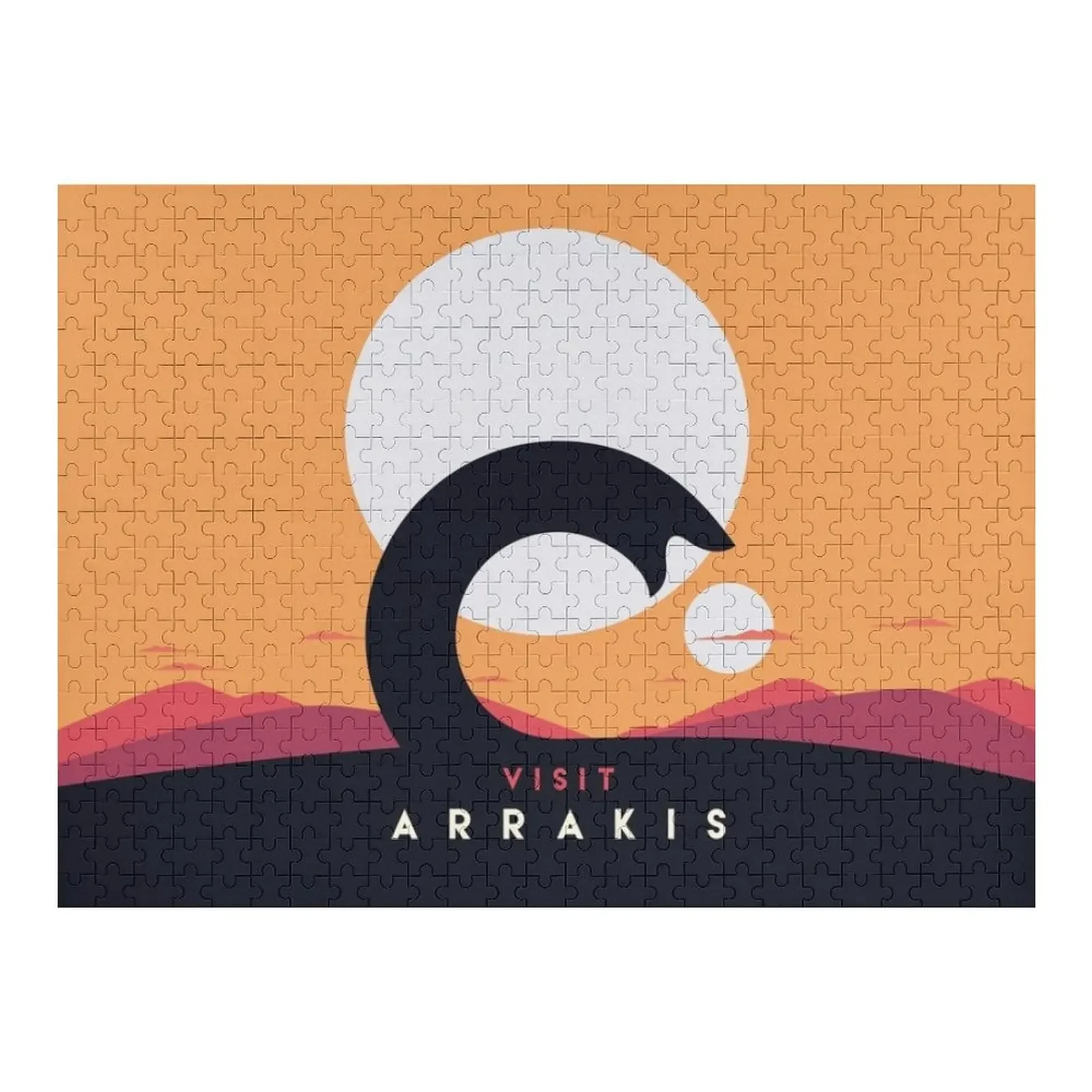 

Dune 2020 Visit Arrakis Sandworm Jigsaw Puzzle Wooden Decor Paintings Personalised Toys Personalised Name Personalize Puzzle