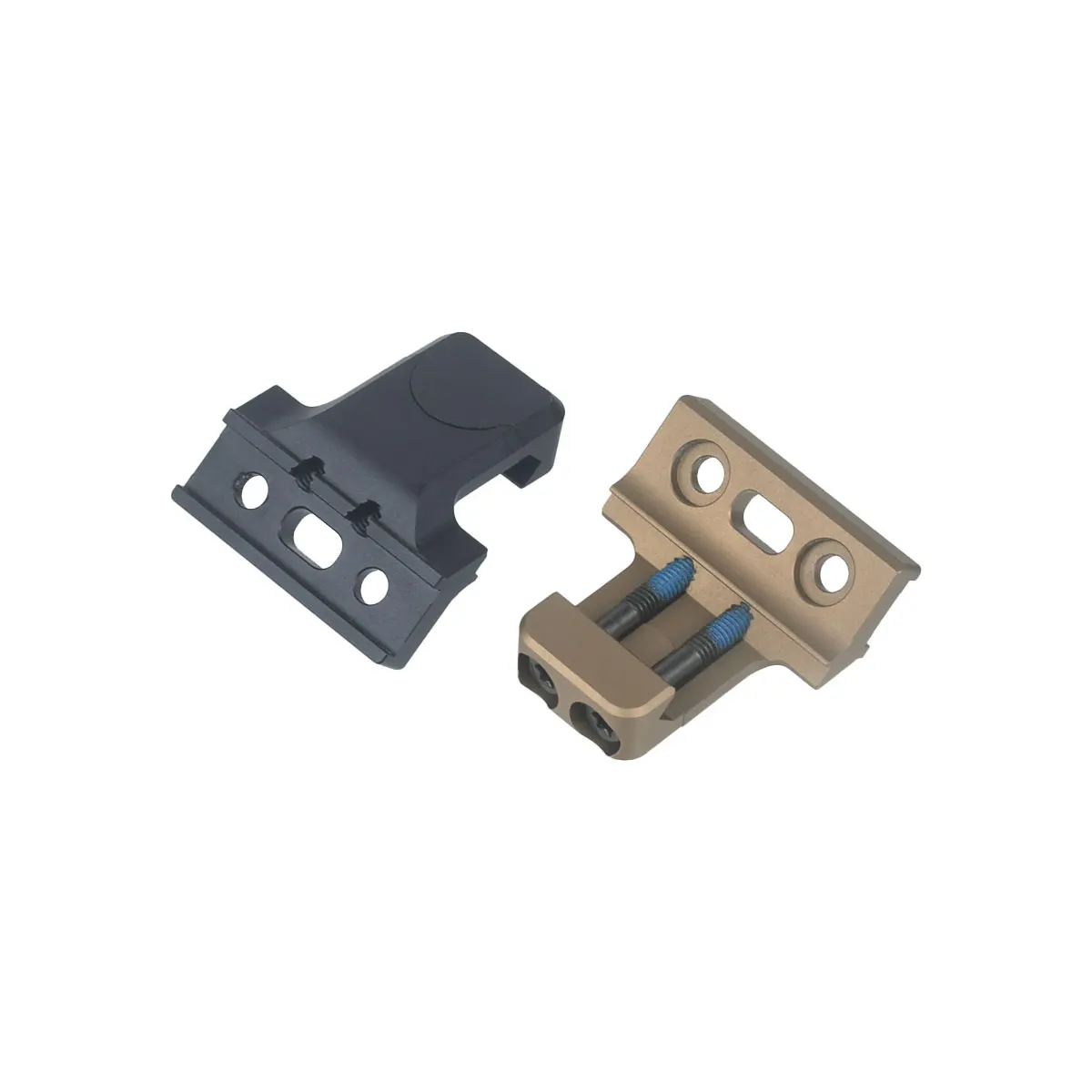 Dudukan Offset Taktis VG 6 Adaptif 20Mm Dudukan Rel Picatinny Sisi 45 Derajat untuk Aksesori Berburu Lampu Pramuka Modlit Api Murni