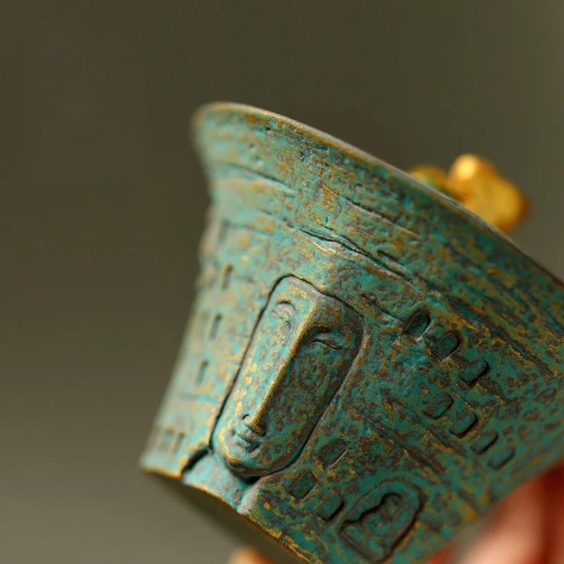 Gaiwan Teacup Dunhuang Creative Kung Fu Brewing Tea Bowl Single Non-hot Ceramic Gaiwan Bowl