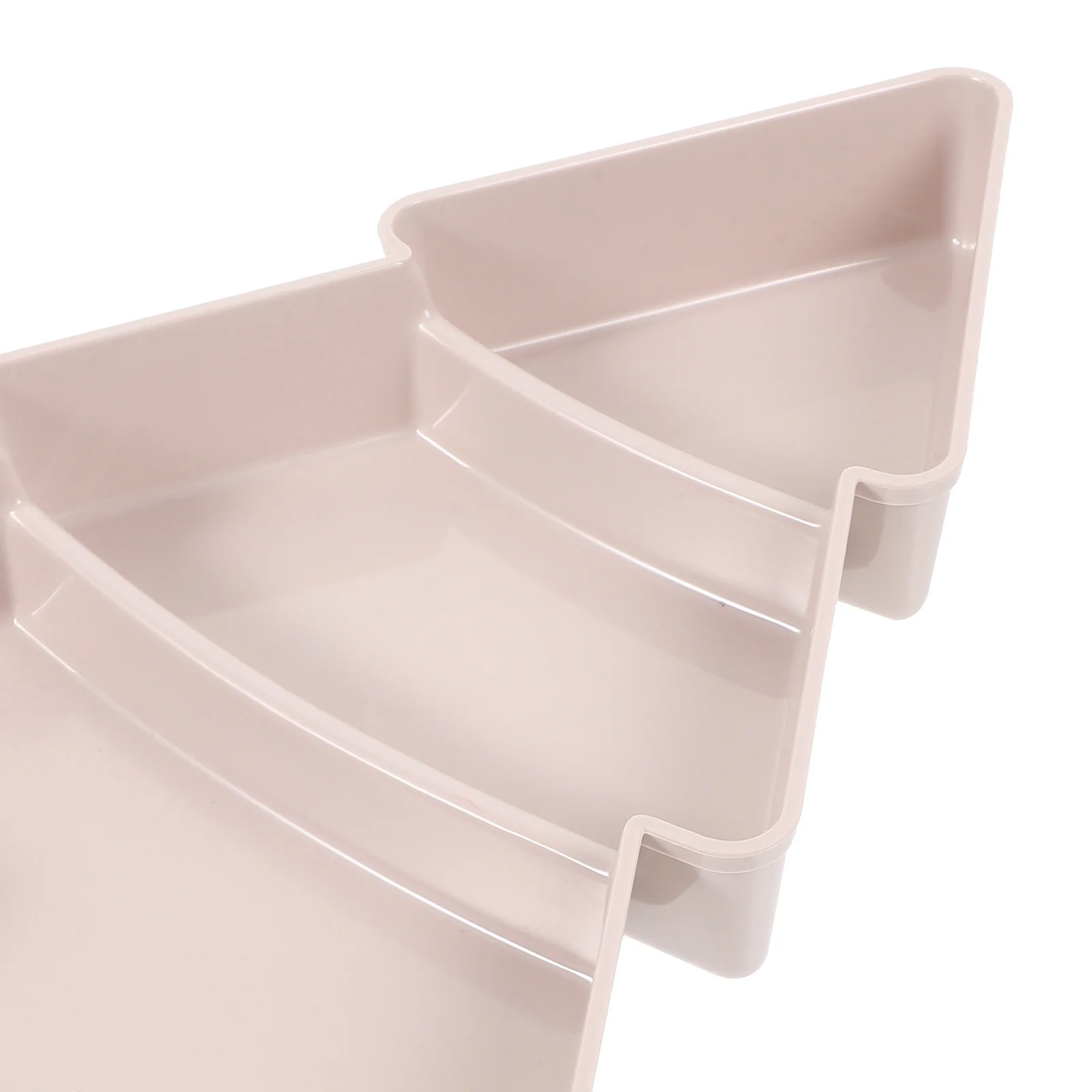 

4Pcs Desktop Adornment Trays Fresh Comfortable Christmas Tree Pattern for Wedding Cake and Candies Dessert Plate