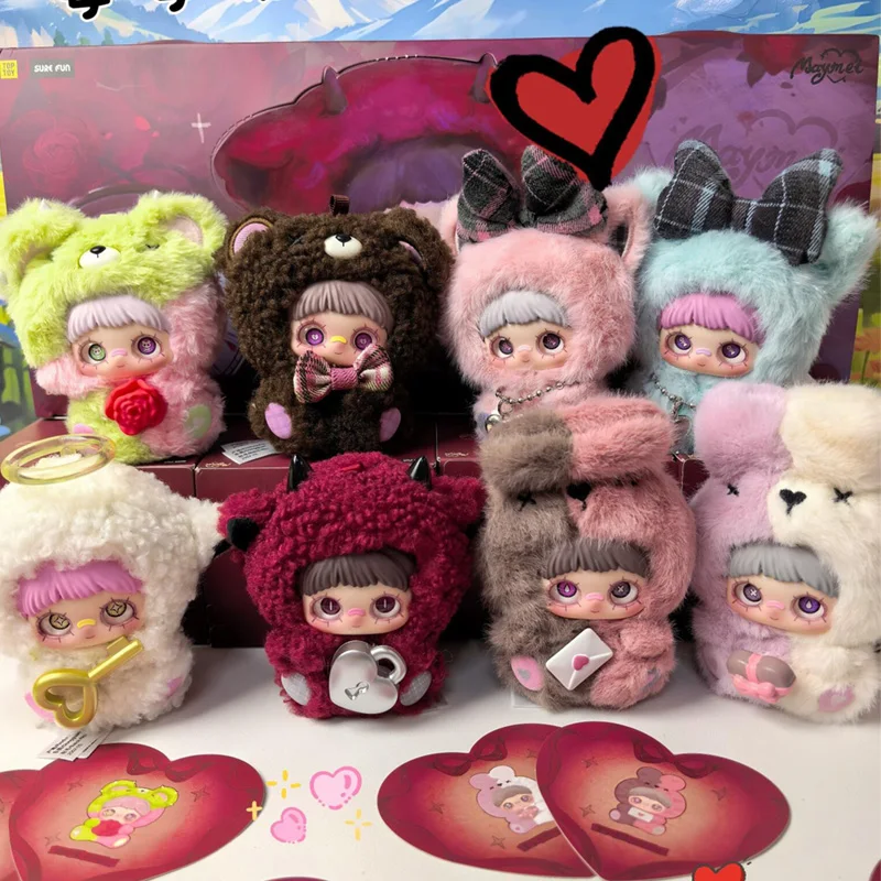 

Maymei V6 Blind May I Love You Series Surprise Bag Maymei Vinyl Plush Anime Doll Mystery Box Keychain Pendant Blindbox Toys Gift