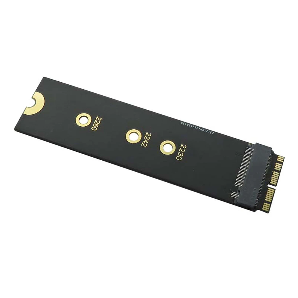NVMe PCIe M.2 M Key For Apple SSD Adapter for Macbook Air 2013 2014 2015 Pro A1398 A1502 A1465 A1466 For Macbook Air SSD Adapter