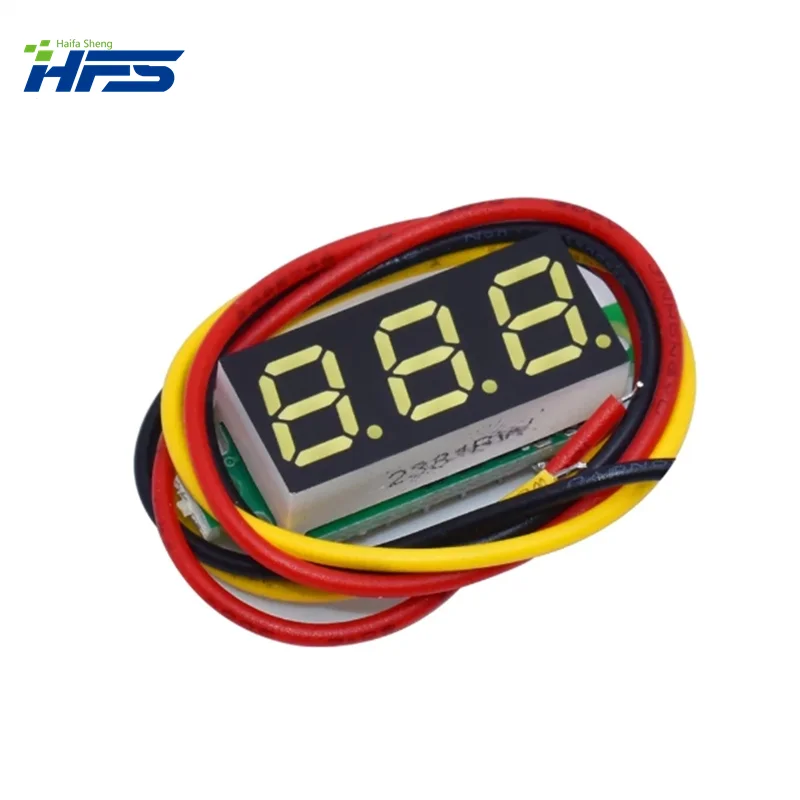 0.28 Inch Dc 0-100V 3-draads Mini Gauge Spanningsmeter Voltmeter Led Display Digitaal Paneel Voltmeter Meter Detector Monitor Tools