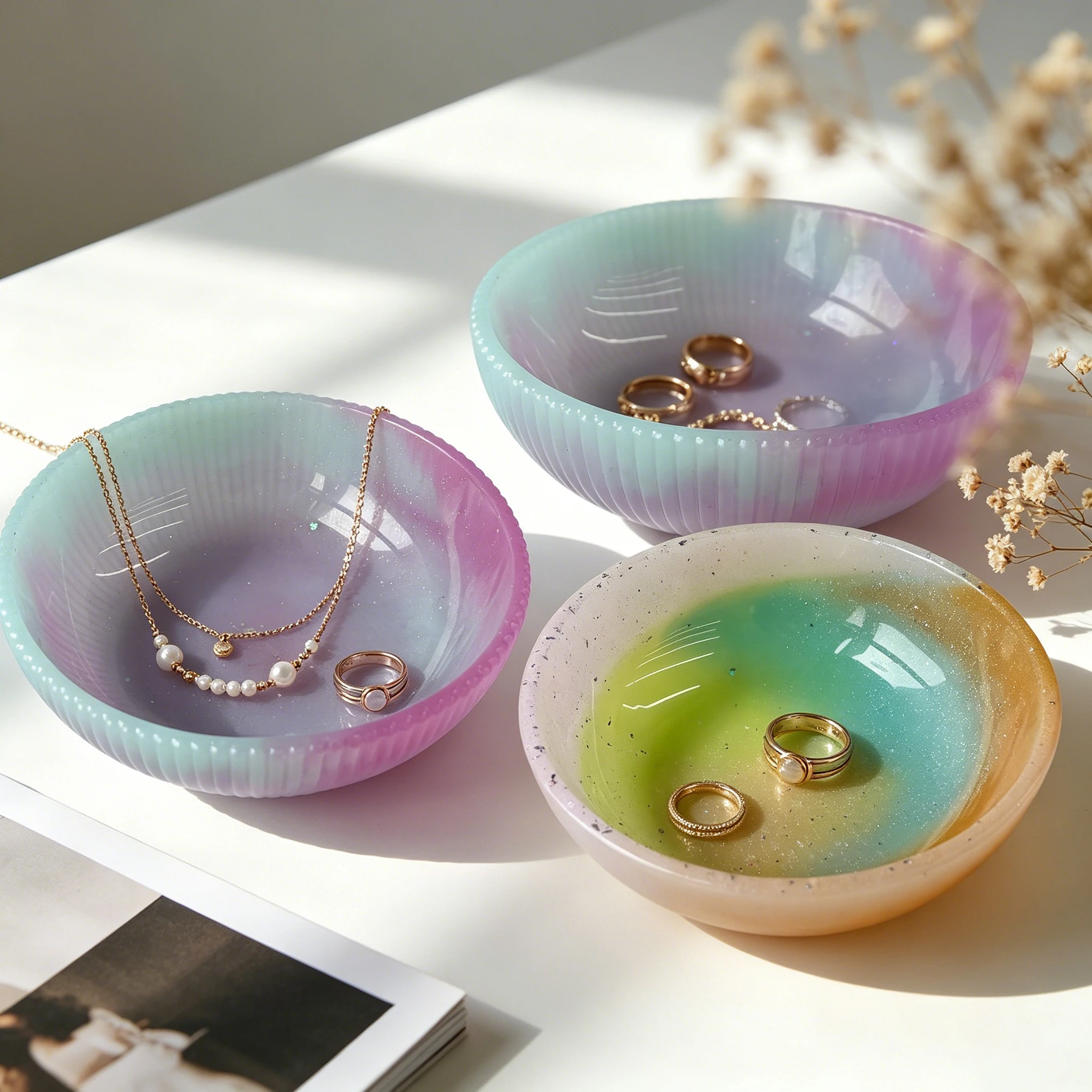 Silicone Mold for Round Cement - đánh giá và giá Coaster Mold Round