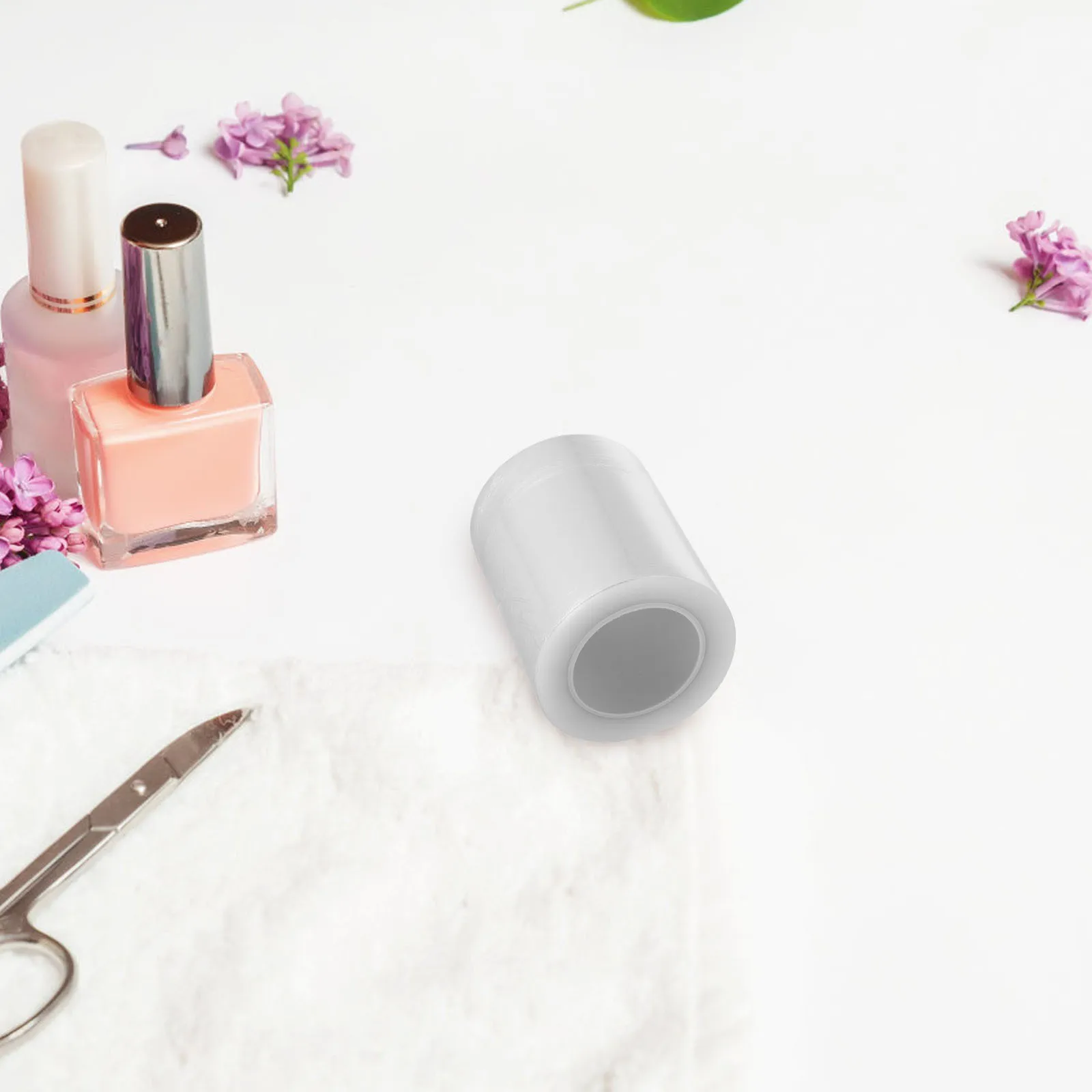 

1 Roll Clear Plastic Wrap Tattoo for Lip Eyebrow Covers Makeup Supplies Wrap Plastic Film