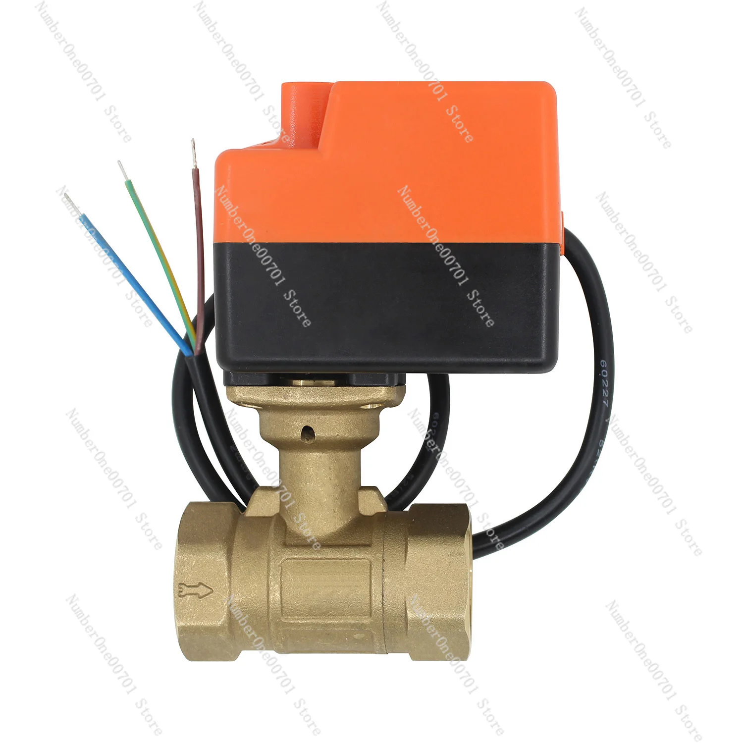 AC24 V 2 Way Valve motorised or Manual electric ball Valve 3/4 1 1-1/4 1-1/2 2 inch Brass electrovalve