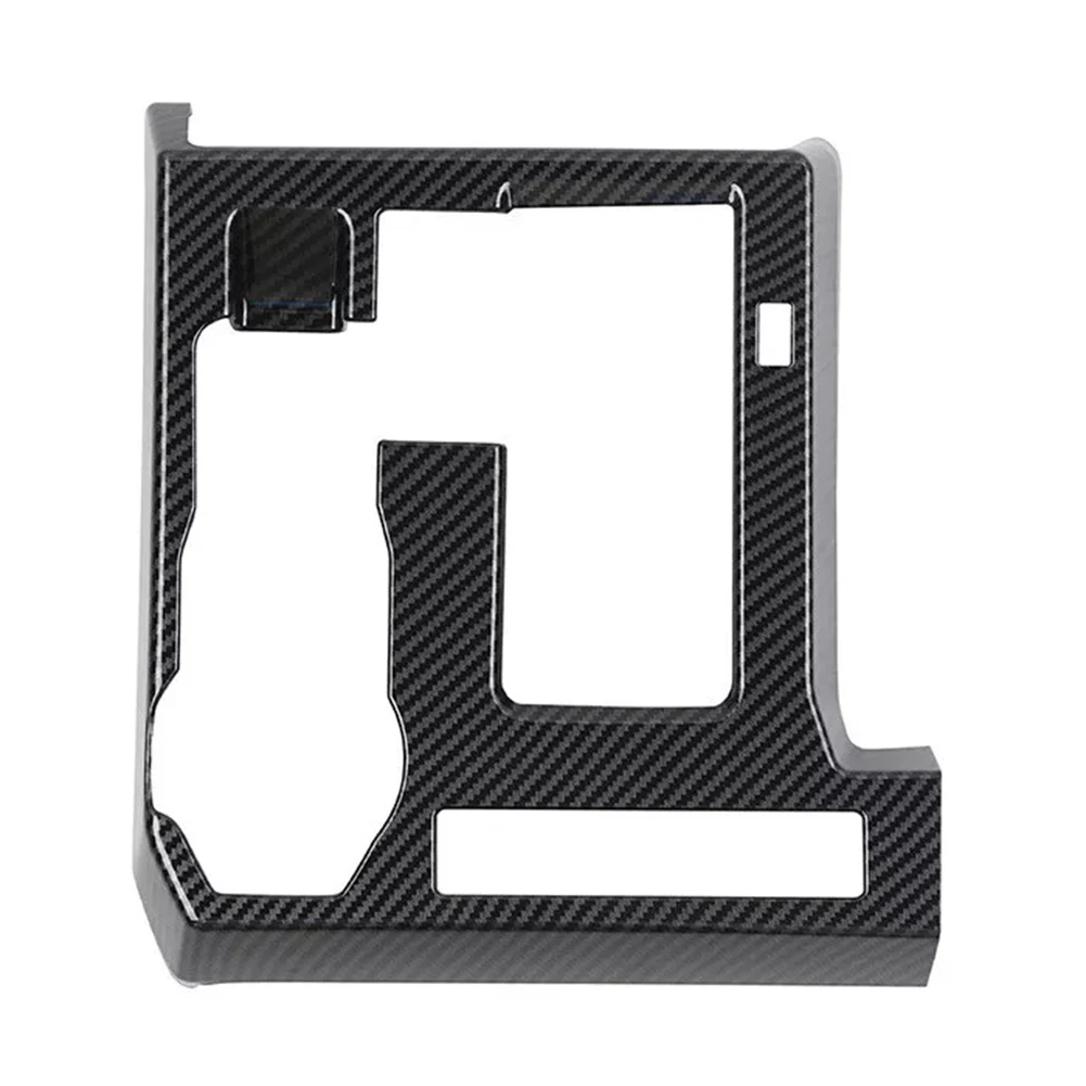 

SR5 Gear Shift Cover Carbon Fiber Cover Car Interior Enhancement Anti-Scratch Protection Easy Installation Design
