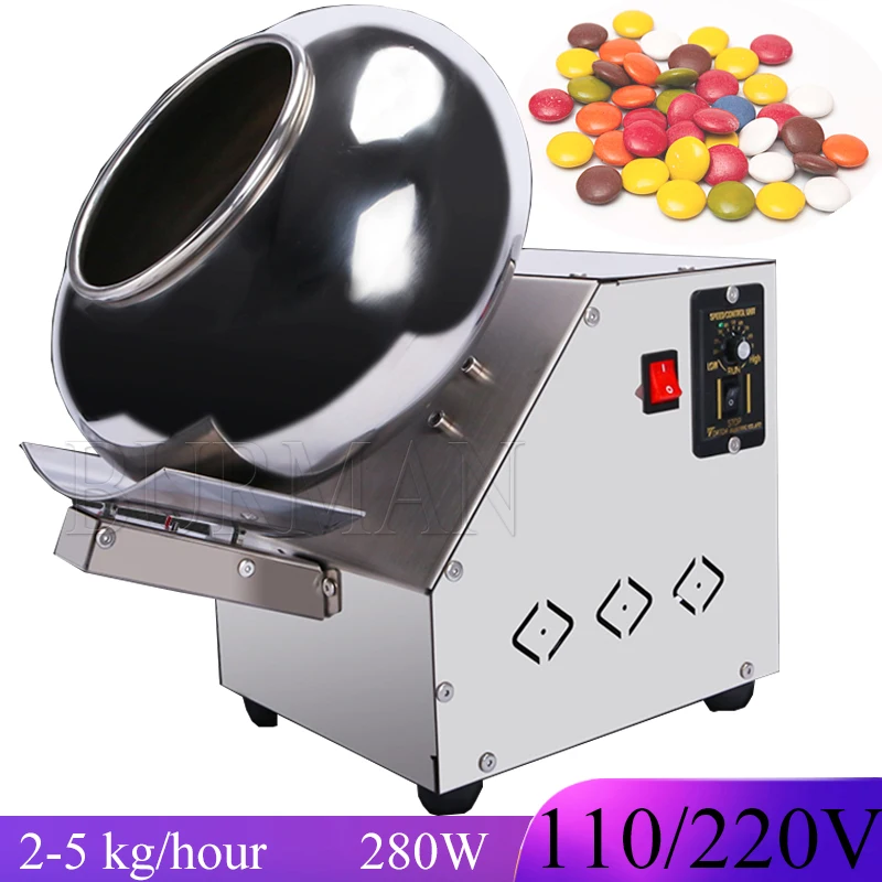 

Electric Commercial Industrial Nut Almond Popcorn Peanut Sugar Coating Machine