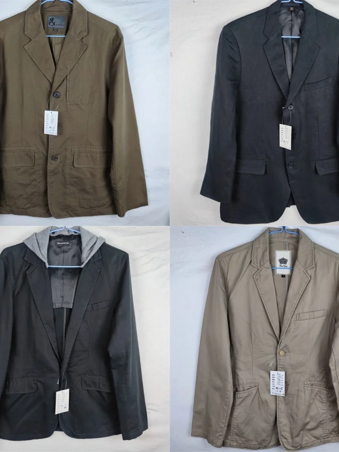 

Винтажный H232B, мужской повседневный хлопково-льняной рабочий костюм, классический весенне-осенний простой длинный све, Busin, джентльменское пальто