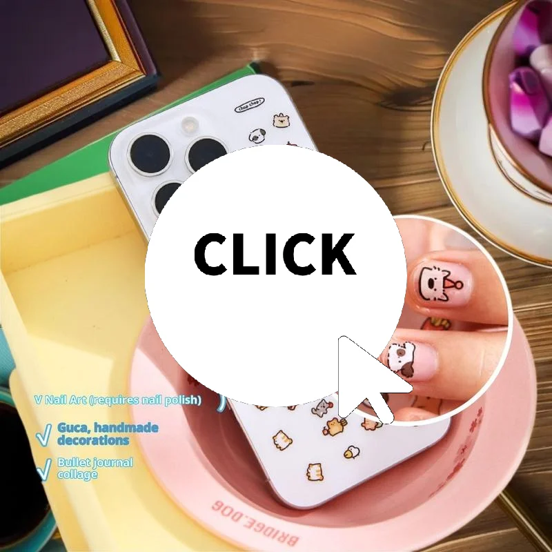 

20 листов материал для справочника DIY коллаж календарь дневник чехол для телефона планшет наклейки для ноутбука квадратная сказочная серия наклейка книга