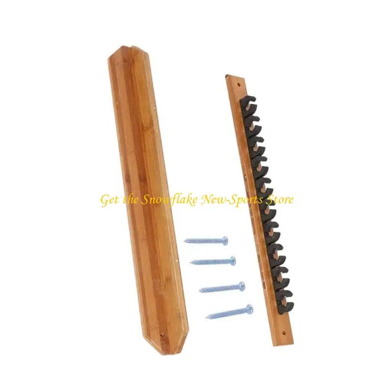 

E56D Vertical Fishing Rod Storage Holder for Garage Fishing Gear Equipment Organizers