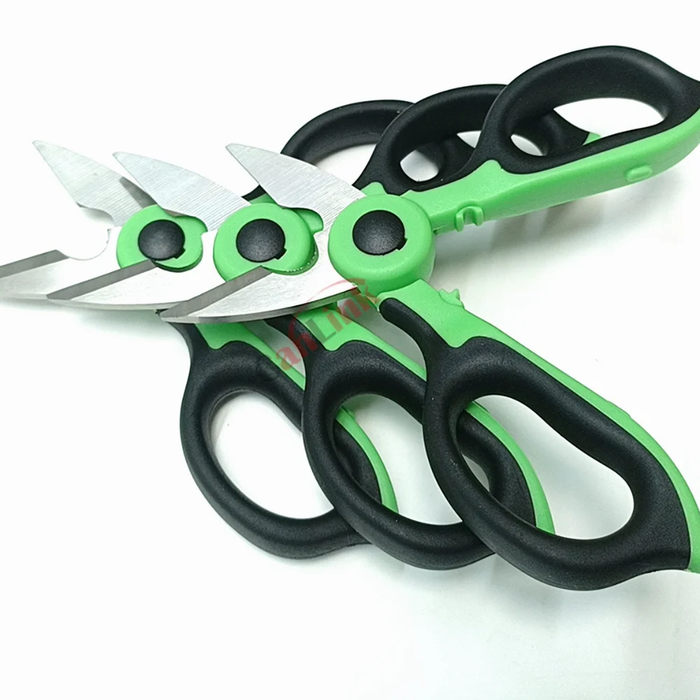 Fiber Optic Kevlar Scissors Fiber Optic Kevalr Cutter Stainless Steel Scissors Suit for Multi Fibers image 5