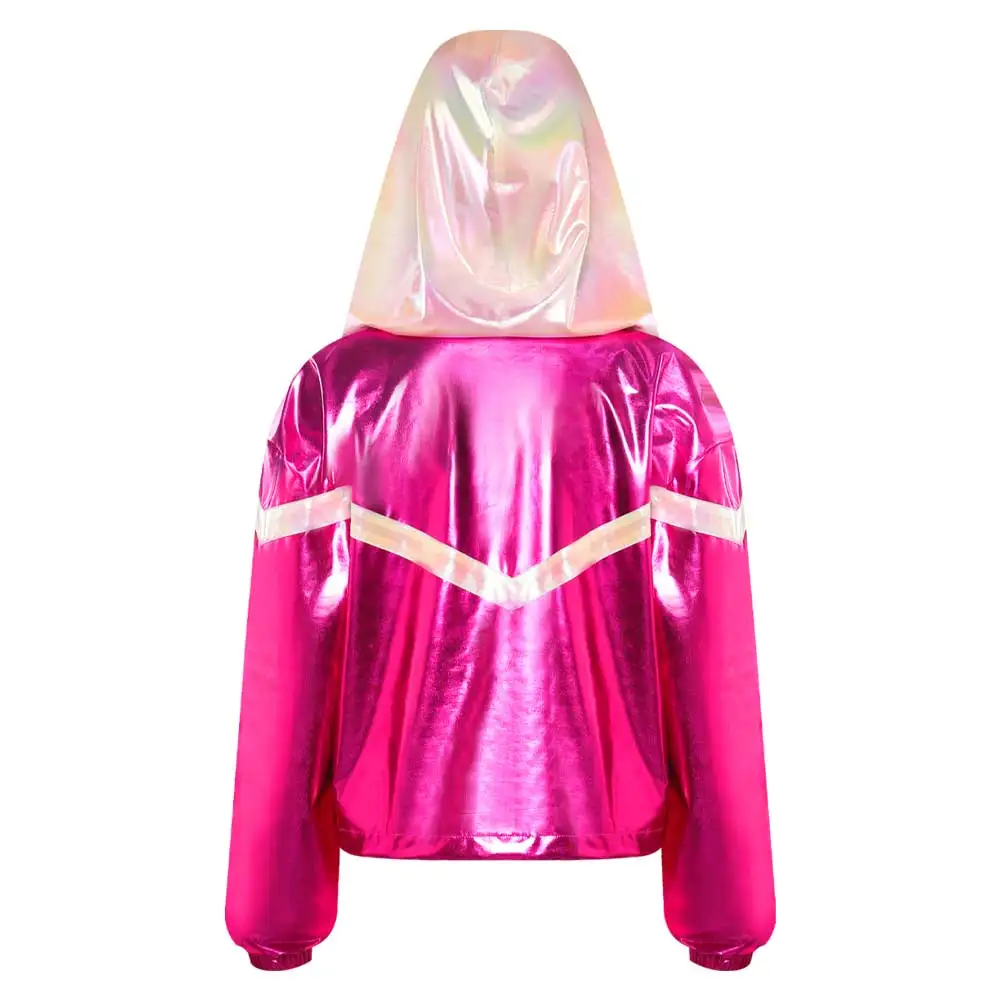 Costume de Cosplay Rétro des Années 80 et 90 pour Adulte, Veste Hip Hop Chang Rose, Manteau Déguisement, Tenues d'Halloween, ixde Carnaval