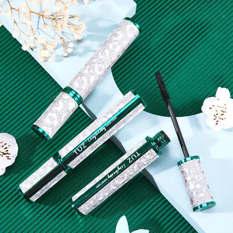 Lockige, wasserfeste und lange Wimperntusche, dicht, ohne schwache, färbende Wimperntusche, extrem schwarze Curling-Wimperntusche, langanhaltende Formel