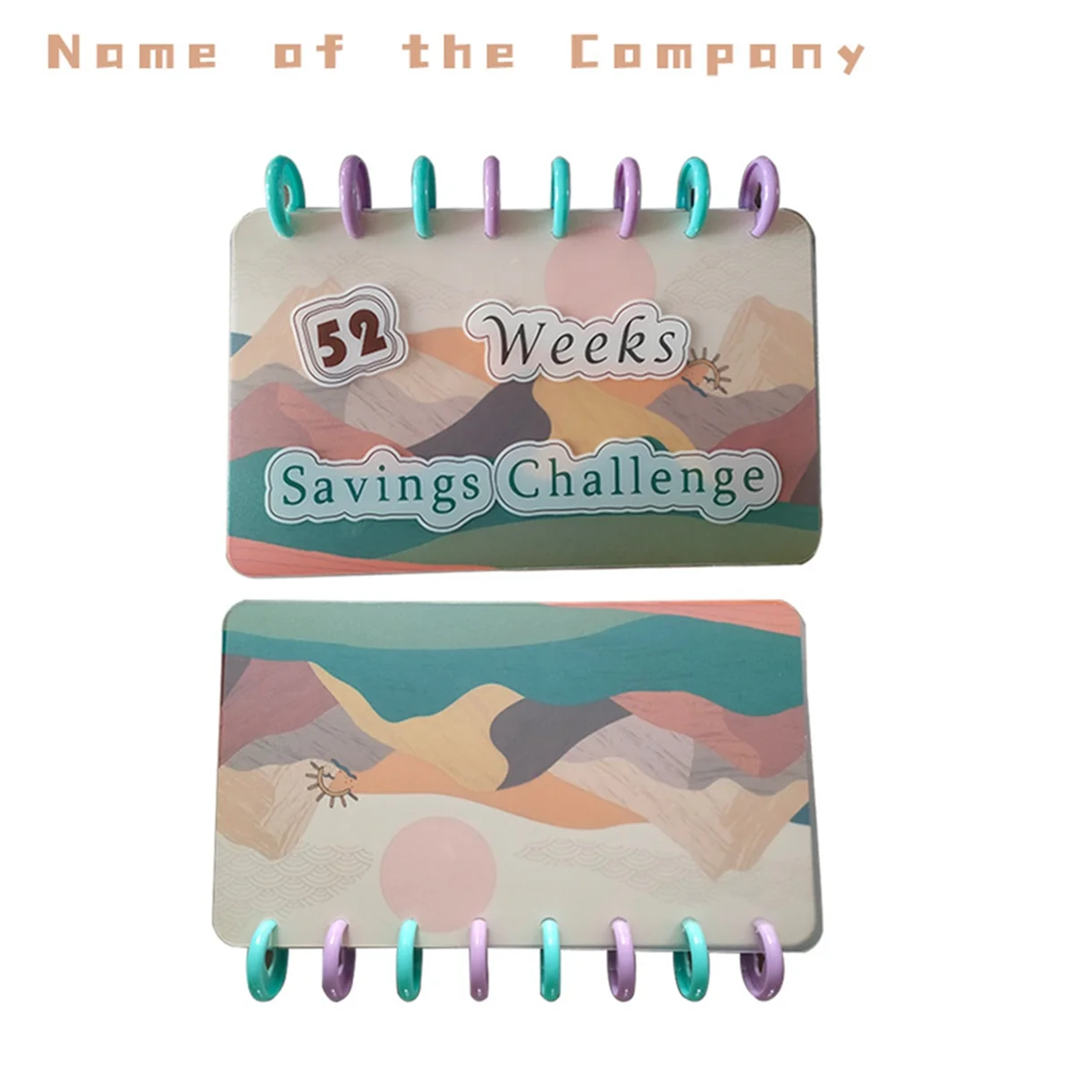 Budget Book 52 Week Binder Saving Challenge Reusable Cash Planner Envelope Fun Money-Saving Organizer