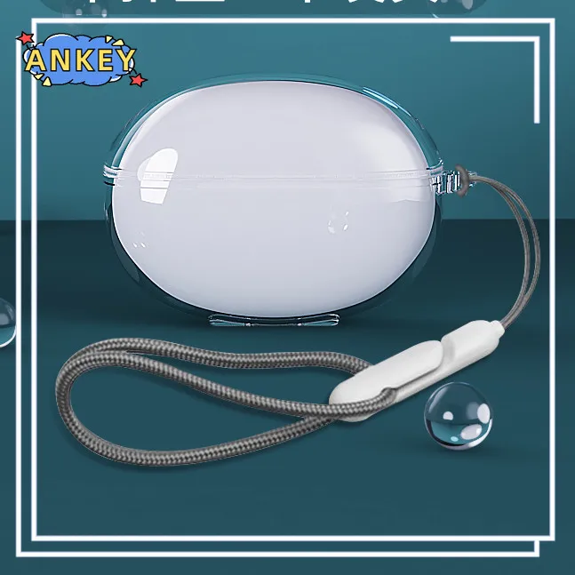 حافظة لهاتف Realme Buds Air 5 6، أغطية حماية شفافة وشفافة من مادة TPU، سماعة أذن بلوتوث محمولة