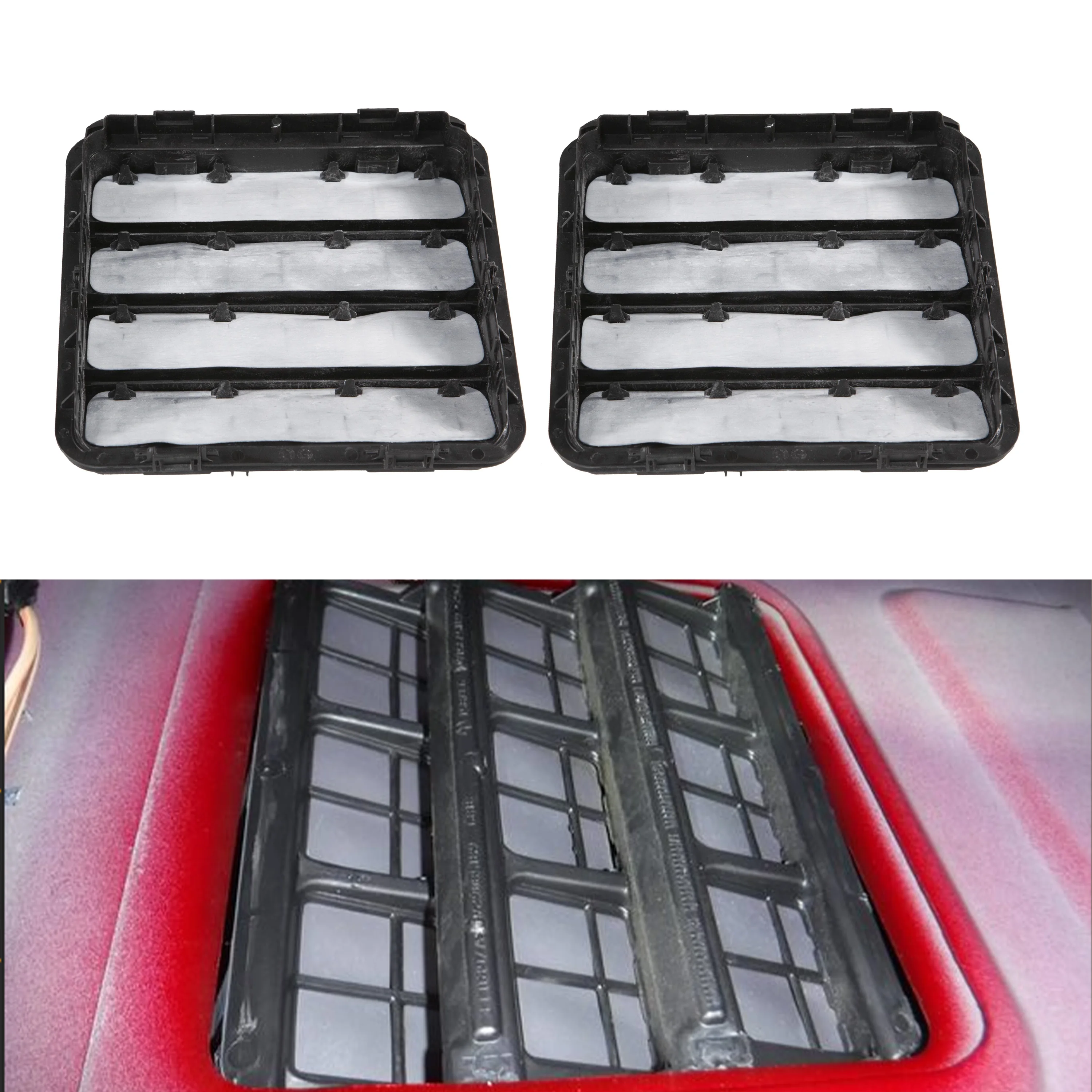 

1 пара, вентиляционные отверстия для Dodge Ram 1500 2500 3500 2014-2020 68323649AB