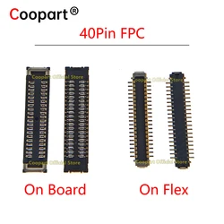 2-10Pcs 40Pin LCD Display Screen FPC Connector On MotherBoard For Xiaomi 10T/10T Pro/Redmi 9/Note 9 Pro 5G /Poco X3/X3 NFC/X3Pro