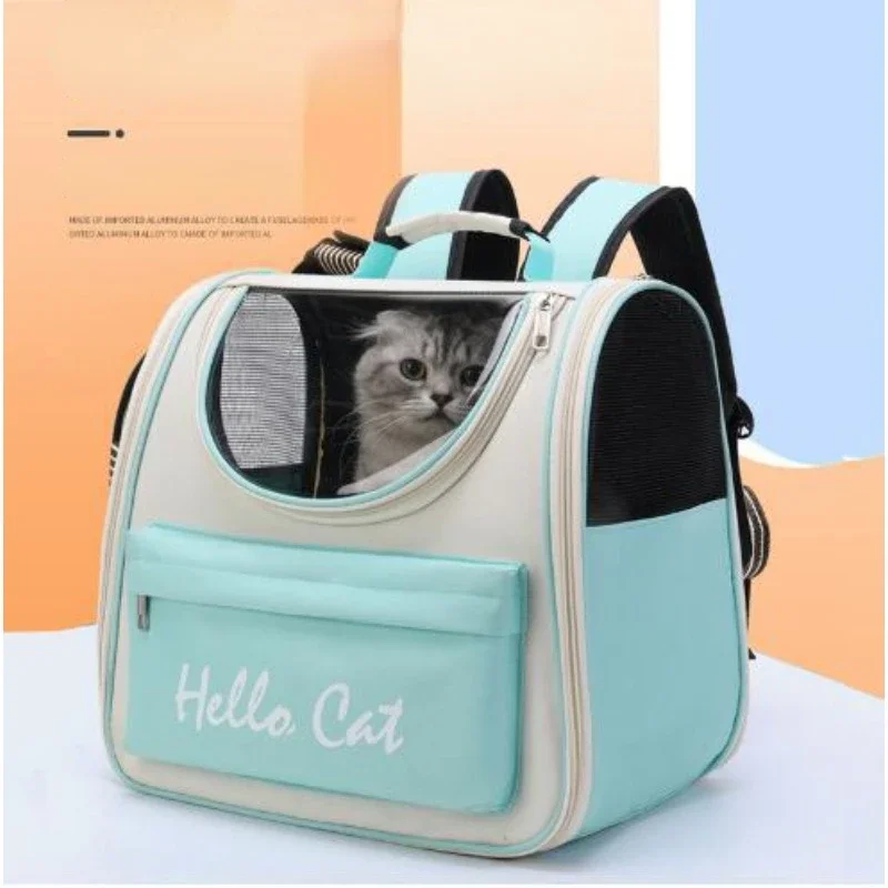 

New Outdoor Portable Cat Bag Portable Pet Backpack Cat Travel Large Pet Backpack Space Module Pet Supplies