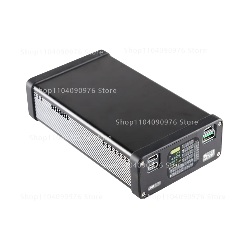 JNS S35 1.83 بوصة شاشة ملونة طقم متنقل خالي من اللحام 19800Mah 93Wh بنك طاقة عالي شاحن فلاش محمول #1