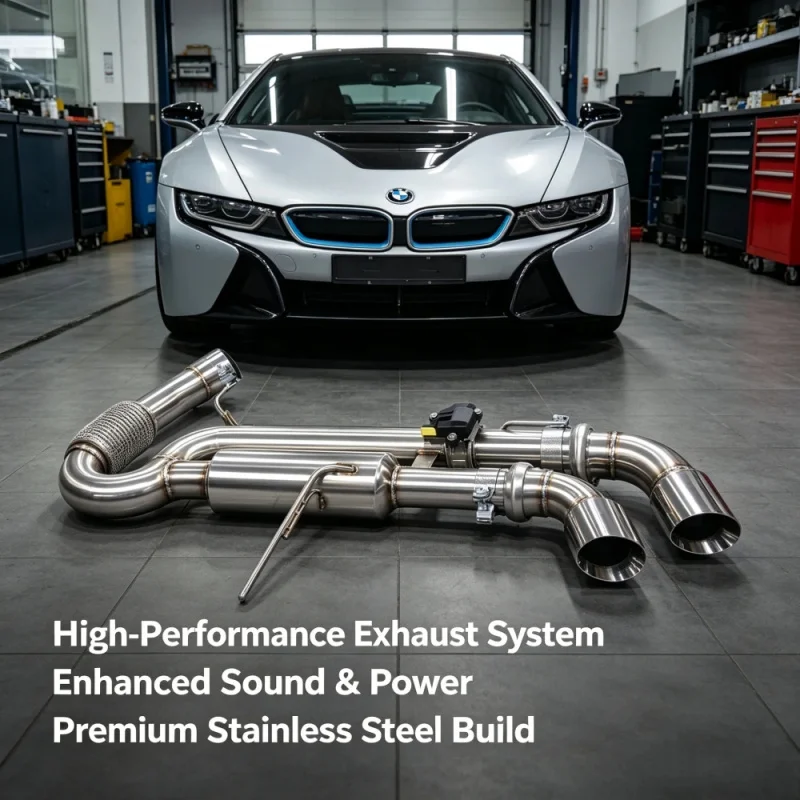 

Car Valvetronic Exhaust Catback for BMW I8 1.5T 2014-2018 Stainless Steel Muffler Performance Exhaust Pipe Sound Upgrade