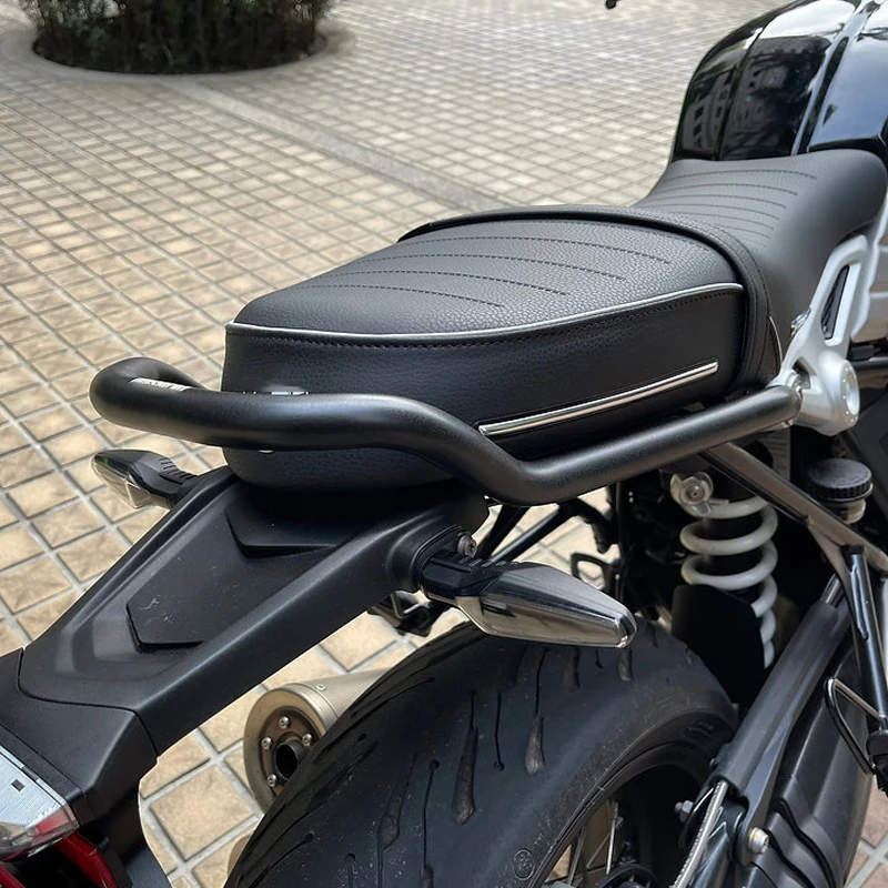 Rak gendongan bagasi sepeda motor, rak pembawa bagasi tempat duduk belakang sepeda motor dengan pegangan R Sembilan T R9T R 9T untuk BMW RNINET R NINET ninet