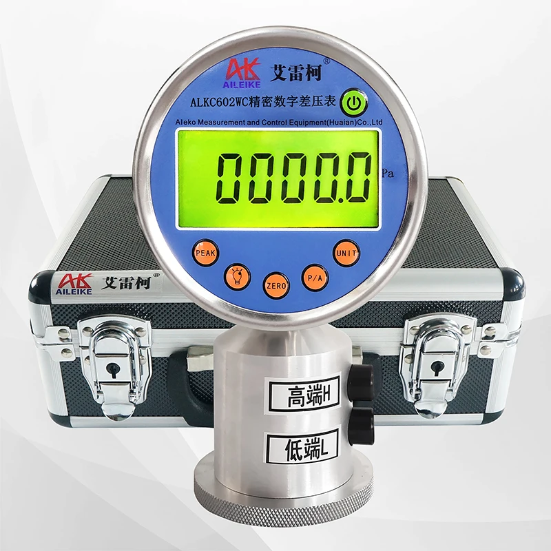 Digital display 0.05 level pressure difference positive and negative pressure Pa vacuum pressure gauge -1000~1000pa