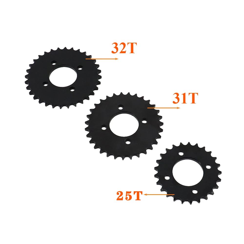 Motorcycle 25T 428 Drive Chain Rear Sprocket 68mm For 4 Wheeler 150cc 200cc 250cc ATV Scooter Quad Pocket Buggy Dirt Pit Bike