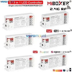 MiBoxer 3in1 2in1 LED Controller Zigbee+2.4G E2-ZR E3-ZR WiFi+2.4G E2-WR E3-WR 2.4G RF E3-RF E2-RF LED Controller for LED Strips