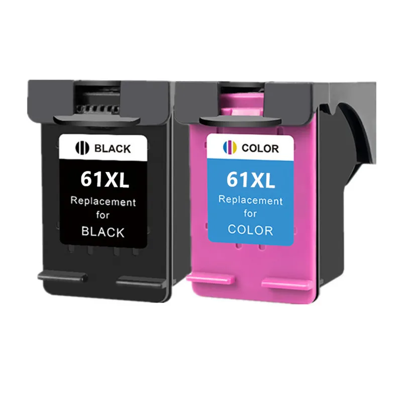 Cartucho de tinta Compatible con HP 61XL, hp61, hp 61 Envy 4500, 4502, 5530, Deskjet 1050, 2050, 3050, 3054, 3000, 1000, 1050