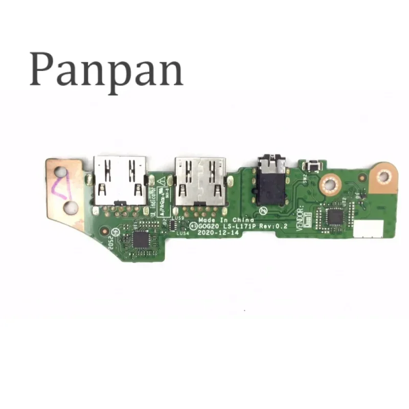 For Lenovo IdeaPad gaming 3-15ach6 gog20 audio USB board switch button board LS-L171P