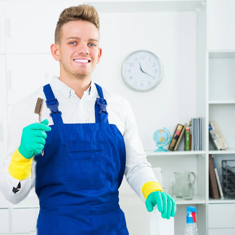 

8Pcs Steel Wire Cleaning Brushes Stainless Steel Handle High Durability Window Groove Blind Angle Car Groove Rust Paint Removal