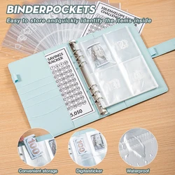 100 Envelope Challenge Binder Saving Challenge Budget Notebook Easy And Fun Way To Save Money Dollars Loose-Leaf Notebook