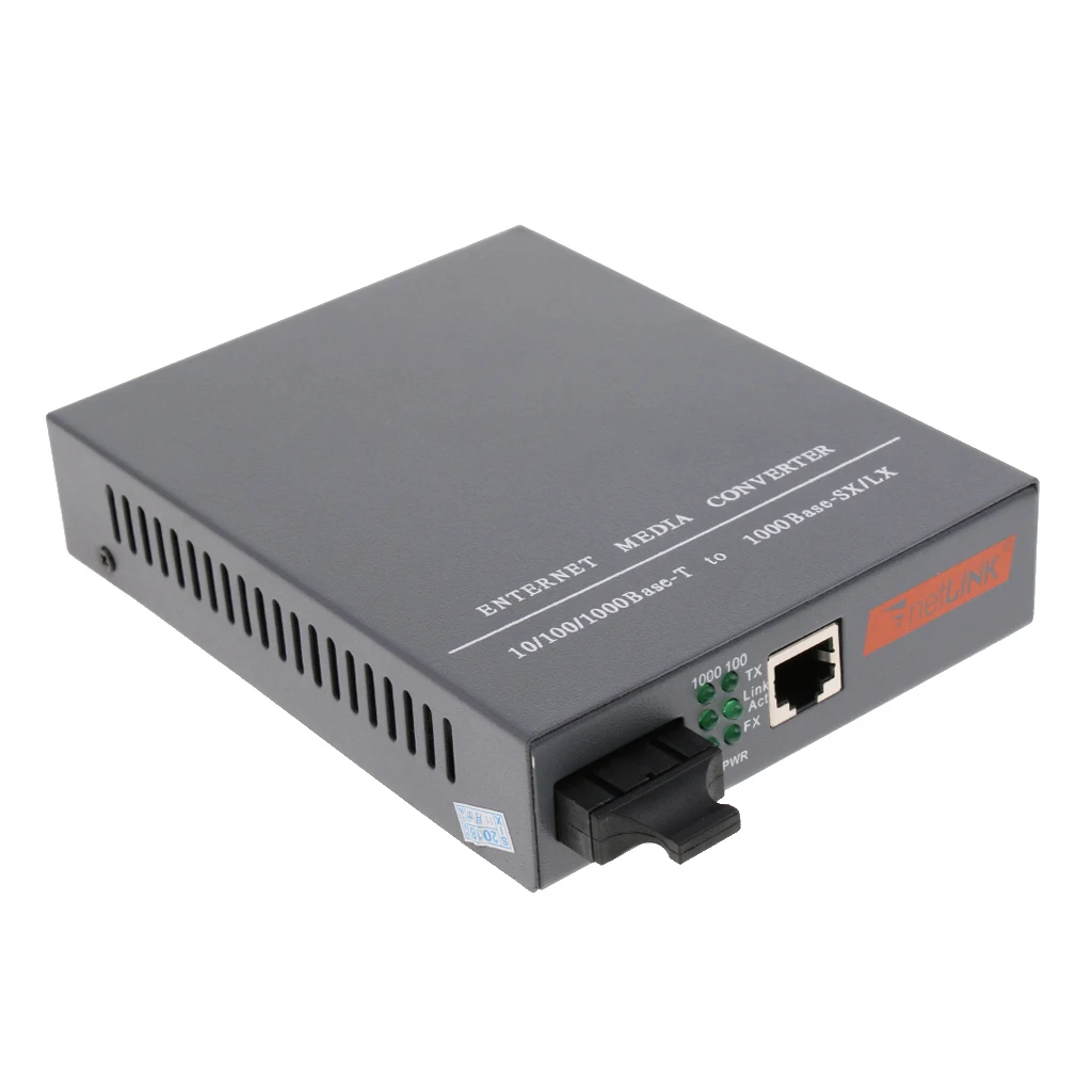 

Premium Fiber Optical Media Converter SC Dual Fiber 1000Mb/s