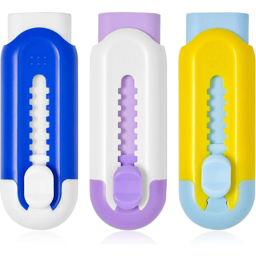 

Набор из 3-х ластиков для письма и рисования. Цветные ластики разных цветов с компактным дизайном. Идеально подходят для школы.